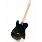 Used ESP RONNIE WOOD Black Solid Body Electric Guitar
