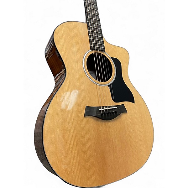 Used Taylor 214CE Plus Natural Acoustic Electric Guitar