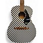 Used Fender Tim Armstrong Hellcat checkerboard Acoustic Electric Guitar