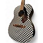 Used Fender Tim Armstrong Hellcat checkerboard Acoustic Electric Guitar