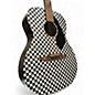 Used Fender Tim Armstrong Hellcat checkerboard Acoustic Electric Guitar