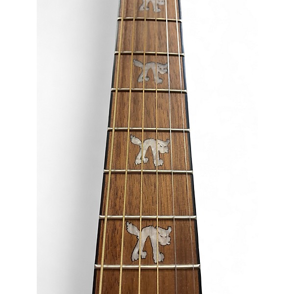 Used Fender Tim Armstrong Hellcat checkerboard Acoustic Electric Guitar