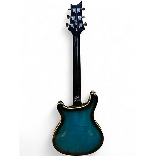 Used PRS SE Hollowbody II Piezo Blue Hollow Body Electric Guitar