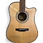Used Zager ZAD 900 CE Natural Acoustic Electric Guitar