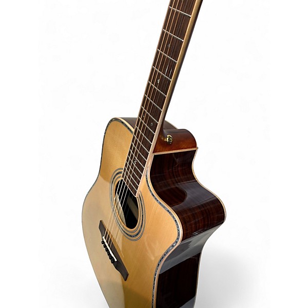 Used Zager ZAD 900 CE Natural Acoustic Electric Guitar