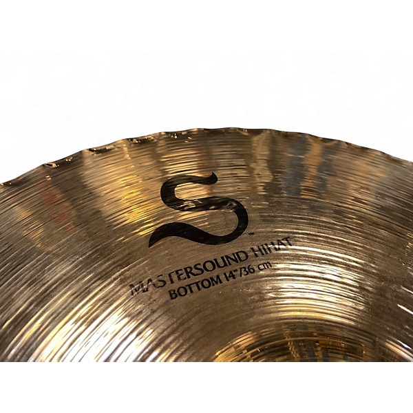 Used Zildjian 14in S Family Mastersound Hi-Hats Pair Cymbal