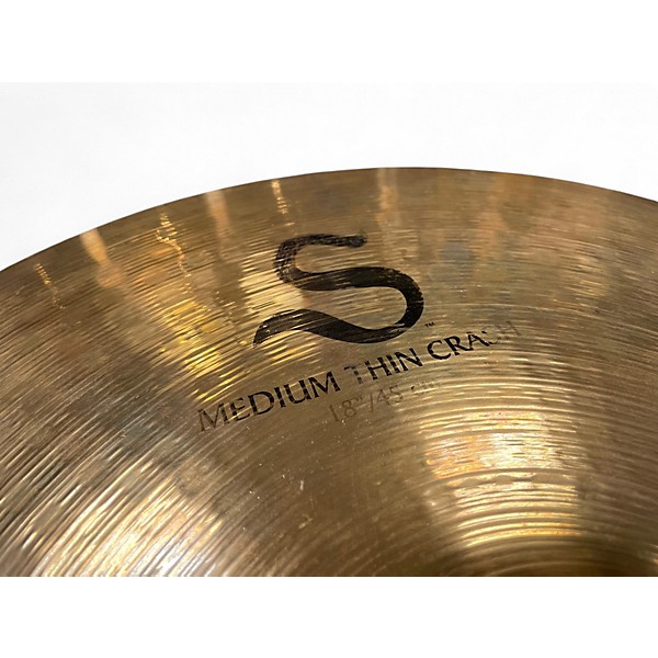 Used Zildjian 18in S Family Medium Thin Crash Cymbal