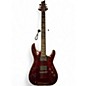 Used Schecter Guitar Research Hellraiser C1 Black Cherry Solid Body Electric Guitar thumbnail