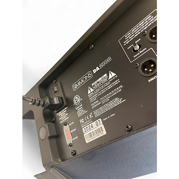 Used Simmons DA2108 Drum Amplifier