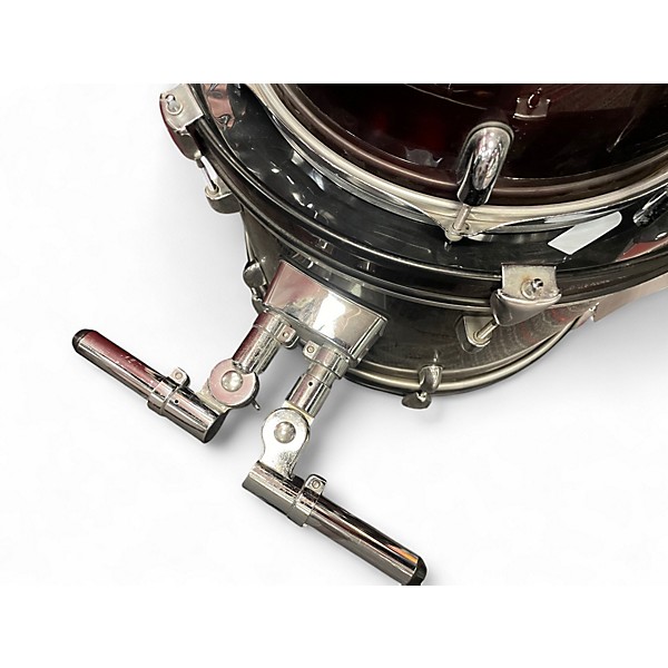 Used Ludwig 5 Piece Accent CS Wine Red Drum Kit