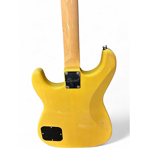 Used Squier STRATOSONIC Vintage Blonde Solid Body Electric Guitar