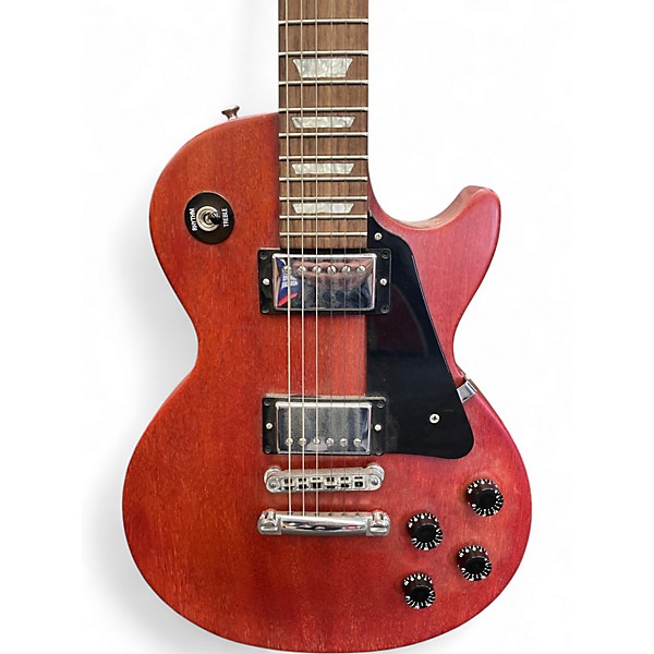 Used Gibson Les Paul Studio Worn Cherry Solid Body Electric Guitar