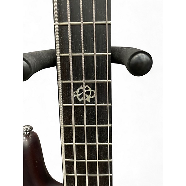 Used Spector NS PULSE 5- STRING Black Cherry Electric Bass Guitar