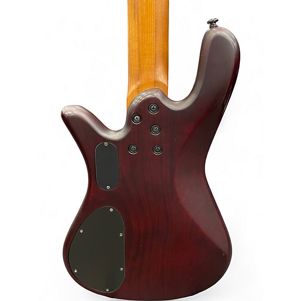 Used Spector NS PULSE 5- STRING Black Cherry Electric Bass Guitar