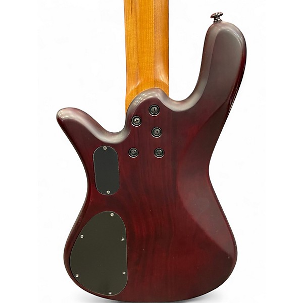 Used Spector NS PULSE 5- STRING Black Cherry Electric Bass Guitar