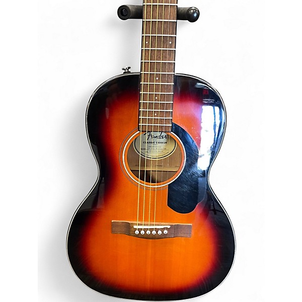 Used Fender CP-60S 3 Color Sunburst Acoustic Guitar