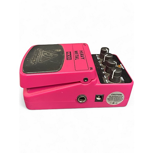 Used Behringer HM300 Heavy Metal Distortion Effect Pedal