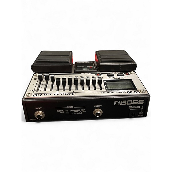 Used BOSS EQ20 Graphic Equalizer Pedal