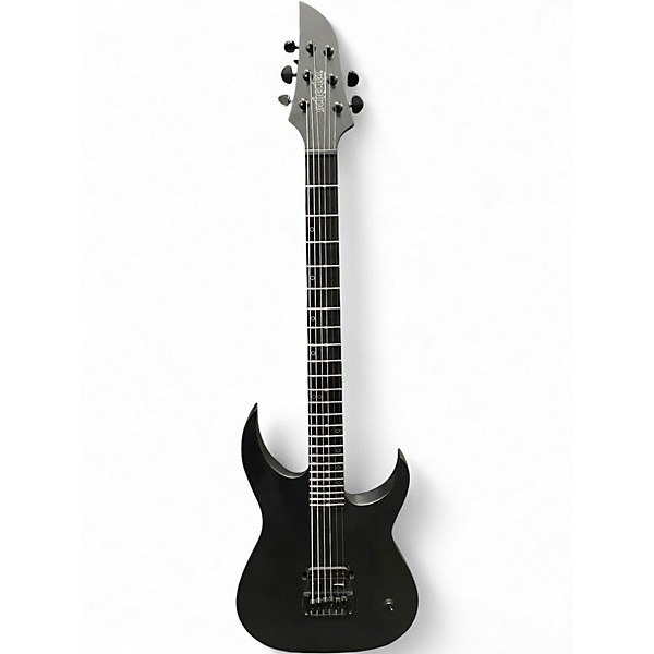 Used Schecter Guitar Research Keith Merrow KM6 MKIII EX Black Baritone Guitars