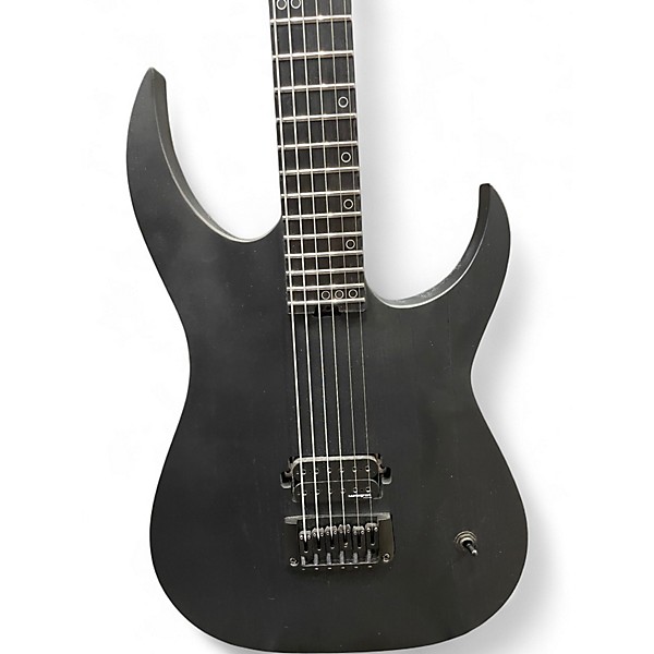 Used Schecter Guitar Research Keith Merrow KM6 MKIII EX Black Baritone Guitars