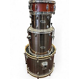 Used Mapex 4 Piece V Series Chrome Silver Drum Kit