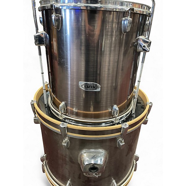 Used Mapex 4 Piece V Series Chrome Silver Drum Kit