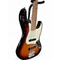 Used Fender Player Jazz Bass 3 Tone Sunburst Electric Bass Guitar