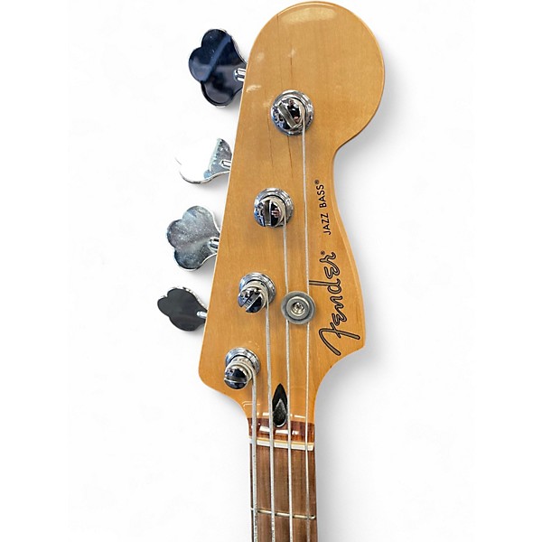 Used Fender Player Jazz Bass 3 Tone Sunburst Electric Bass Guitar