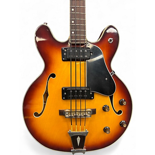 Vintage 1970s Lyle 5120 VIOLIN BURST Electric Bass Guitar