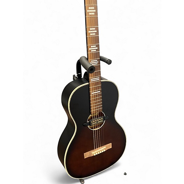 Used Recording King RPS-7-E-BRB Tobacco Burst Acoustic Electric Guitar