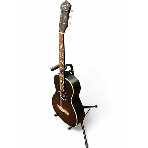 Used Recording King RPS-7-E-BRB Tobacco Burst Acoustic Electric Guitar