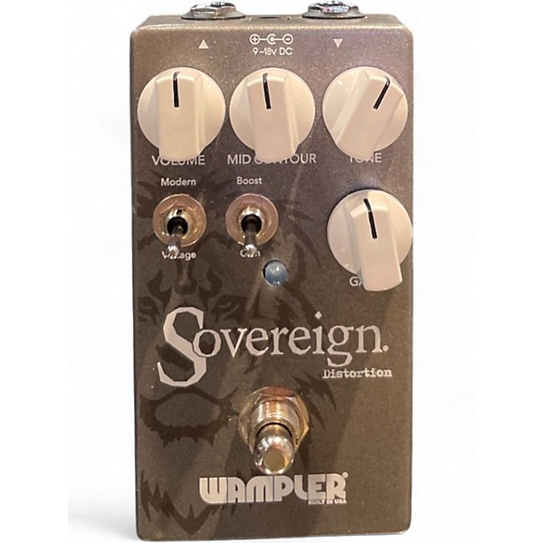 Used Wampler Sovereign Distortion Effect Pedal