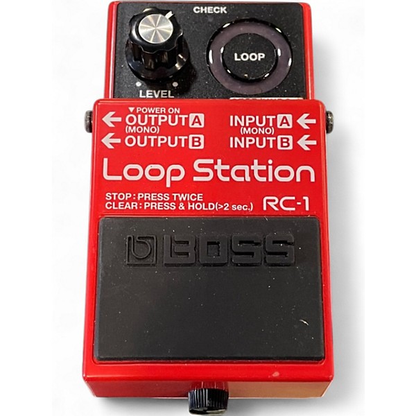 Used BOSS RC1 Loop Station Pedal