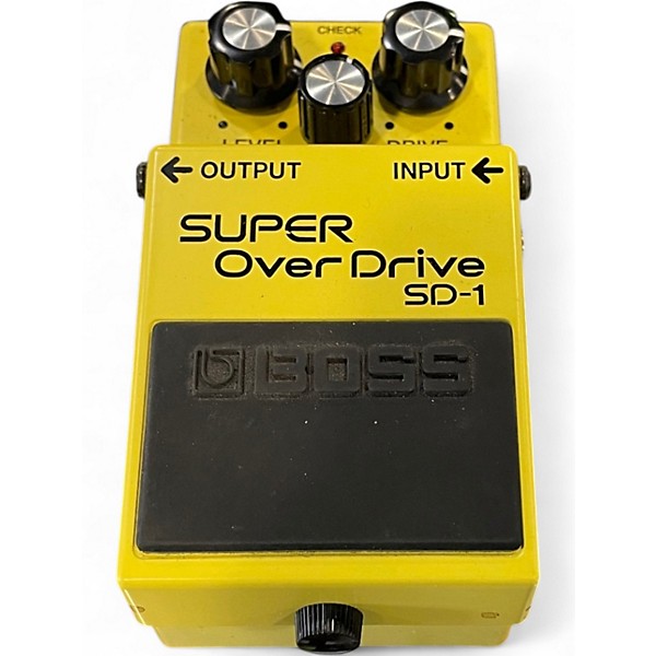 Used BOSS SD1 Super Overdrive Effect Pedal