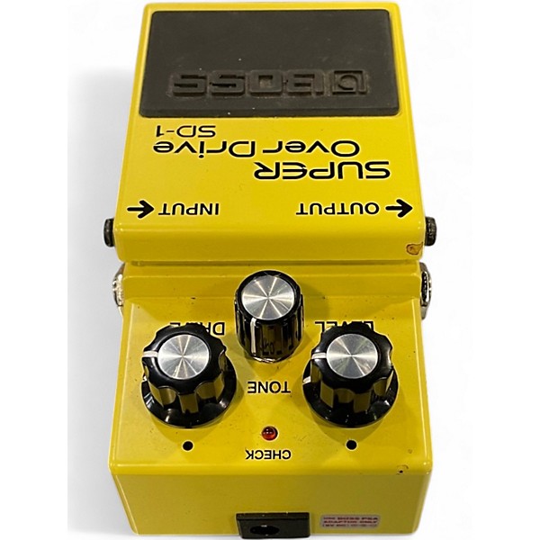 Used BOSS SD1 Super Overdrive Effect Pedal