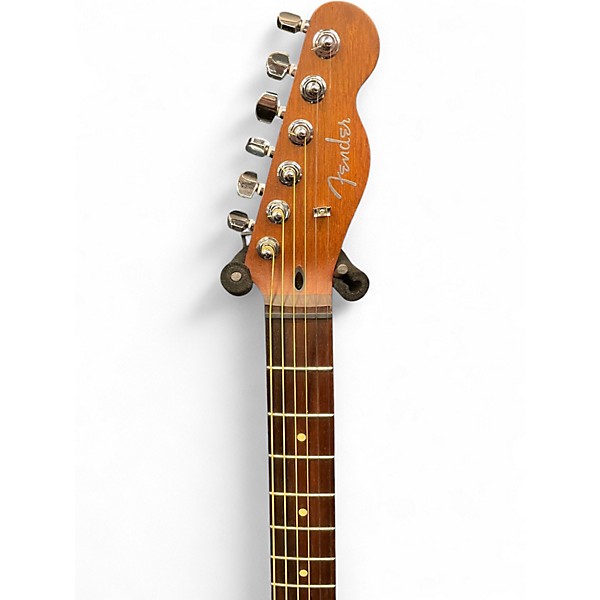 Used Fender ACOUSTASONIC STANDARD TELECASTER Satin Black Acoustic Electric Guitar