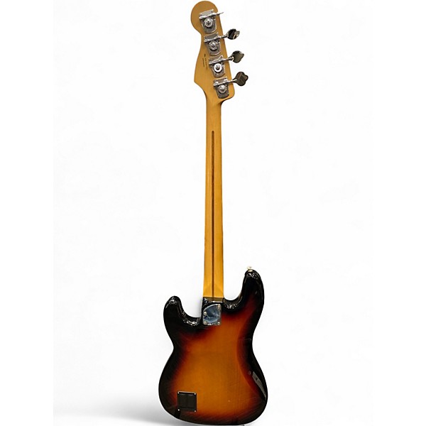 Used Fender Player Precision Bass 3 Tone Sunburst Electric Bass Guitar