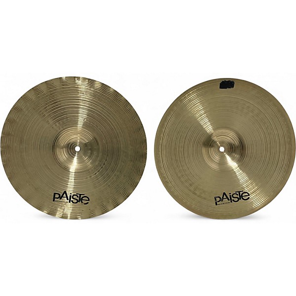 Used Paiste 14in Signature Sound Edge Hi Hat Pair Cymbal