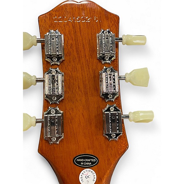 Used 2022 Epiphone Les Paul Standard Gold Top Solid Body Electric Guitar