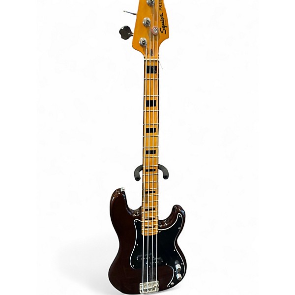 Used Squier Classic Vibe 1970S Precision Bass Natural Electric Bass Guitar