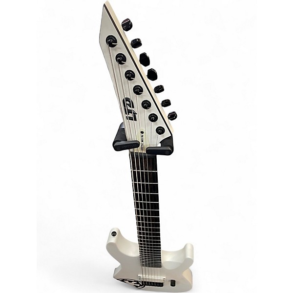 Used ESP LTD Arctic Metal White Solid Body Electric Guitar