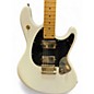 Used Sterling by Music Man JARED DINES STING RAY Olympic White Solid Body Electric Guitar