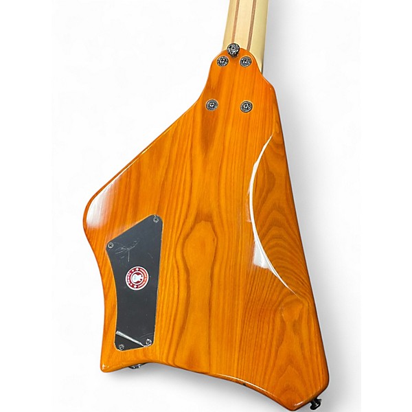 Used Bootlegger Ace Headless Natural Electric Bass Guitar