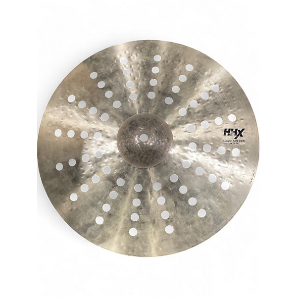 Used SABIAN 16in HHX COMPLX AERO CRASH Cymbal