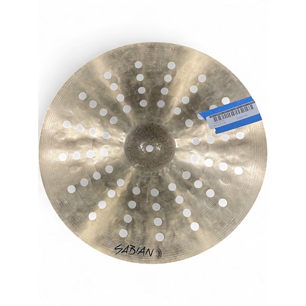Used SABIAN 16in HHX COMPLX AERO CRASH Cymbal