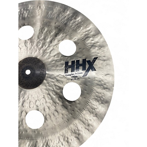 Used SABIAN 19in HHX NATURAL OZONE CHINA Cymbal