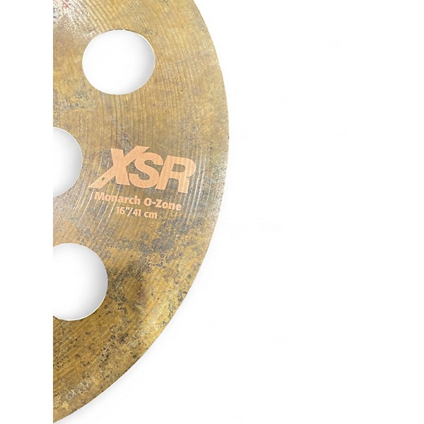 Used SABIAN 16in KSR 0-ZONE CRASH Cymbal