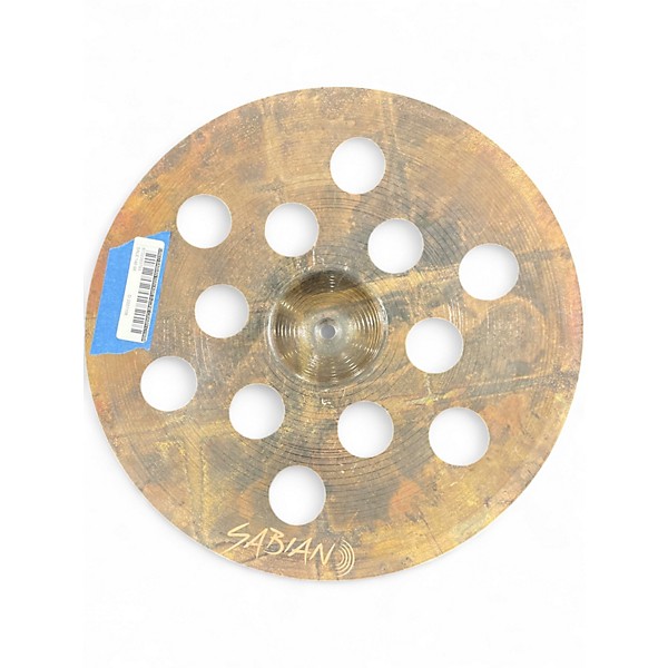 Used SABIAN 16in KSR 0-ZONE CRASH Cymbal
