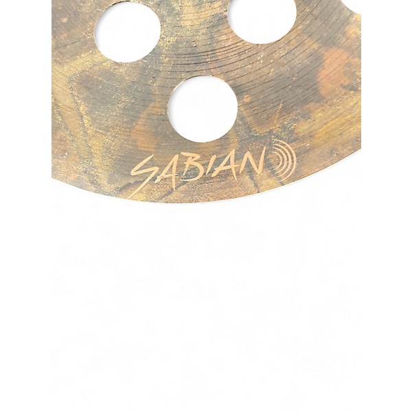 Used SABIAN 16in KSR 0-ZONE CRASH Cymbal