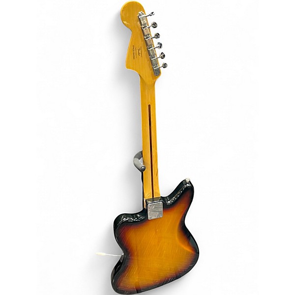 Used Squier SQ VM JAGUAR 3TS 2 Color Sunburst Solid Body Electric Guitar